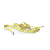 Yellow Measuring Tape PNG & PSD Images