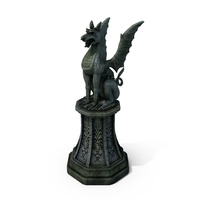 Gothic Statue PNG & PSD Images
