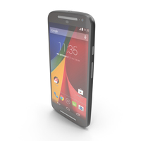 Motorola Moto G 2014 & G 2014 Dual SIM Black PNG & PSD Images
