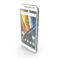 Motorola Moto G4 Plus White PNG & PSD Images