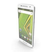 Motorola Moto X Play White PNG & PSD Images