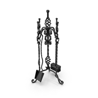 Fireplace tools PNG & PSD Images