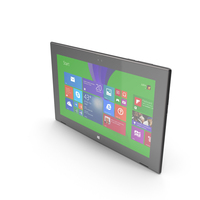 Nokia Lumia 2520 Black PNG & PSD Images