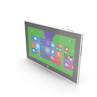 Nokia Lumia 2520 White PNG & PSD Images