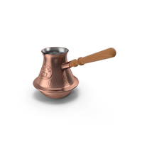 Copper Turkish Coffee Pot PNG & PSD Images