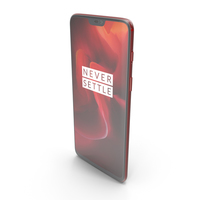 One Plus 6 Amber Red PNG & PSD Images