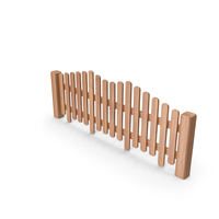 Wooden Garden Fence PNG & PSD Images