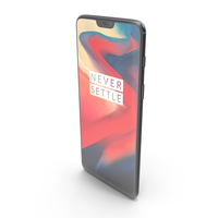 One Plus 6 Midnight Black PNG & PSD Images