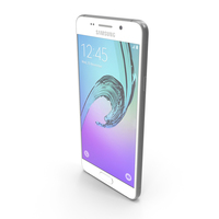 Samsung Galaxy A3 2016 White PNG & PSD Images