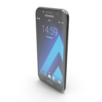 Samsung Galaxy A3 2017 Black Sky PNG & PSD Images
