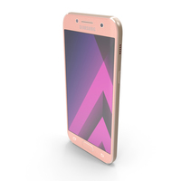 Samsung Galaxy A3 2017 Peach Cloud PNG & PSD Images