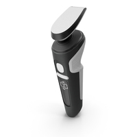 Electric Shaver with Trimmer Attachment PNG & PSD Images