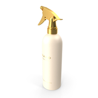 Gold Trigger Sprayer Bottle PNG & PSD Images