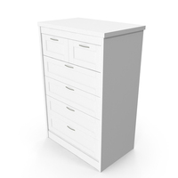 Songesand Ikea Chest of 6 Drawers PNG & PSD Images
