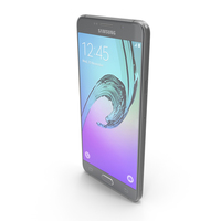 Samsung Galaxy A5 2016 Black PNG & PSD Images