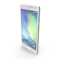 Samsung Galaxy A5 and A5 Duos Silver PNG & PSD Images