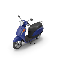 Blue Scooter PNG & PSD Images