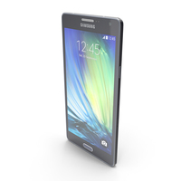 Samsung Galaxy A7 Midnight Black PNG & PSD Images