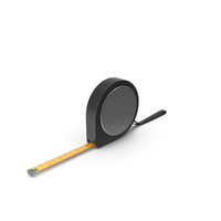 Black and Still Tape Measure PNG & PSD Images