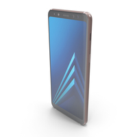Samsung Galaxy A8 (2018) Blue PNG & PSD Images