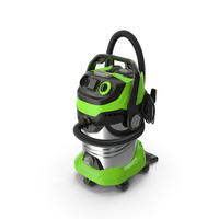 Industrial Multi-Purpose Vacuum Cleaner Folded PNG & PSD Images