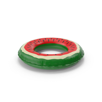 Inflatable Pool Ring Watermelon PNG & PSD Images