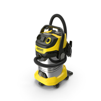 Karcher WD6 Multi-Purpose Vacuum Cleaner Folded PNG & PSD Images