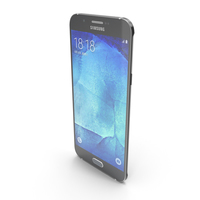 Samsung Galaxy A8 or A8 Duos Midnight Black PNG & PSD Images
