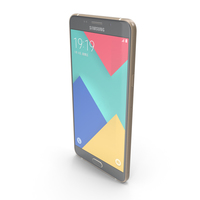 Samsung Galaxy A9 2016 Champagne Gold PNG & PSD Images