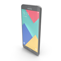 Samsung Galaxy A9 2016 Midnight Black PNG & PSD Images