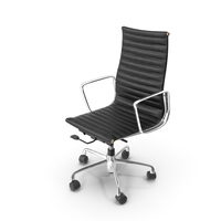 Eames Aluminum Group Executive Chair PNG & PSD Images