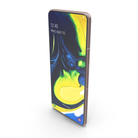 Samsung Galaxy A80 Angel Gold PNG & PSD Images