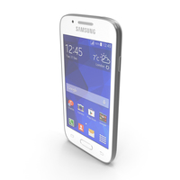 Samsung Galaxy Ace 4 Classic White PNG & PSD Images