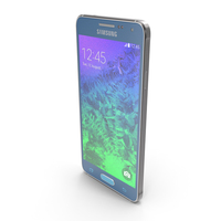 Samsung Galaxy Alpha Scuba Blue PNG & PSD Images