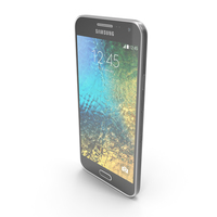 Samsung Galaxy E5 Black PNG & PSD Images