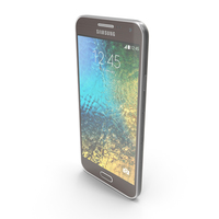 Samsung Galaxy E5 Brown PNG & PSD Images