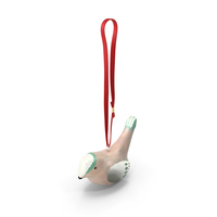 Ornament Bird Pearl with Rope PNG & PSD Images