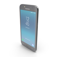 Samsung Galaxy J2 Pro (2018) Black PNG & PSD Images
