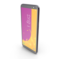 Samsung Galaxy J6 2018 Purple PNG & PSD Images