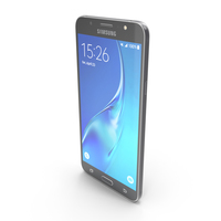 Samsung Galaxy J7 2016 Black PNG & PSD Images