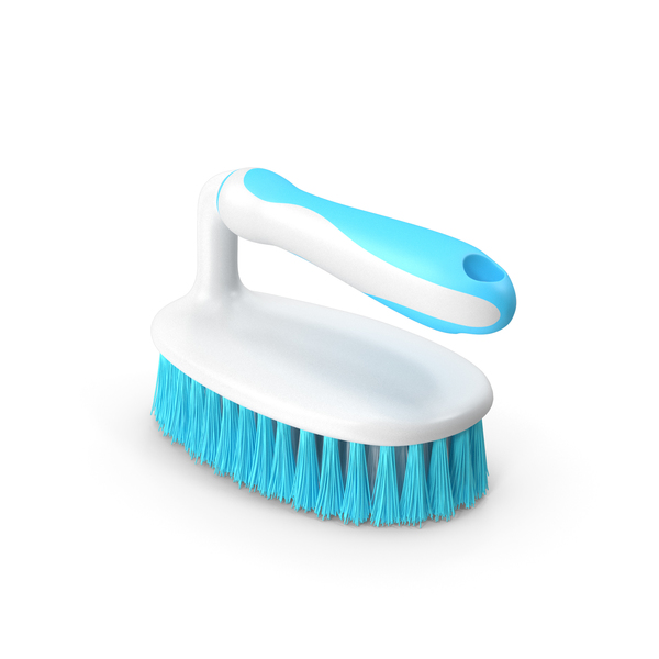 Scrub Brush with Grip Handle PNG & PSD Images