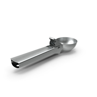 Stainless Steel Ice Cream Scoop PNG & PSD Images