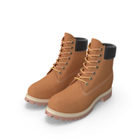 Leather 6-inch Boots Colors PNG & PSD Images