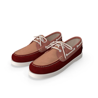 Leather Topsiders PNG & PSD Images