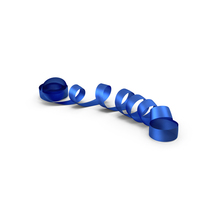Blue Foil Ribbon PNG & PSD Images