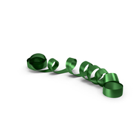 Green Foil Ribbon PNG & PSD Images