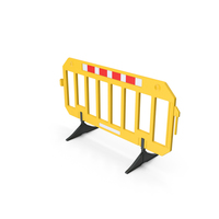 Traffic Crowd Barrier Yellow PNG & PSD Images