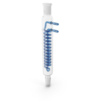 Dimroth Condenser with Cooler PNG & PSD Images