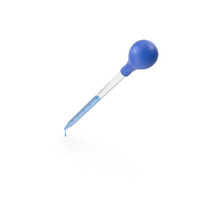 Glass Dropper With Drop PNG & PSD Images