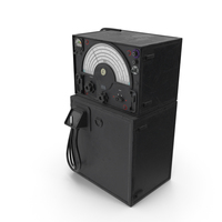 Vintage Military Amplifier PNG & PSD Images